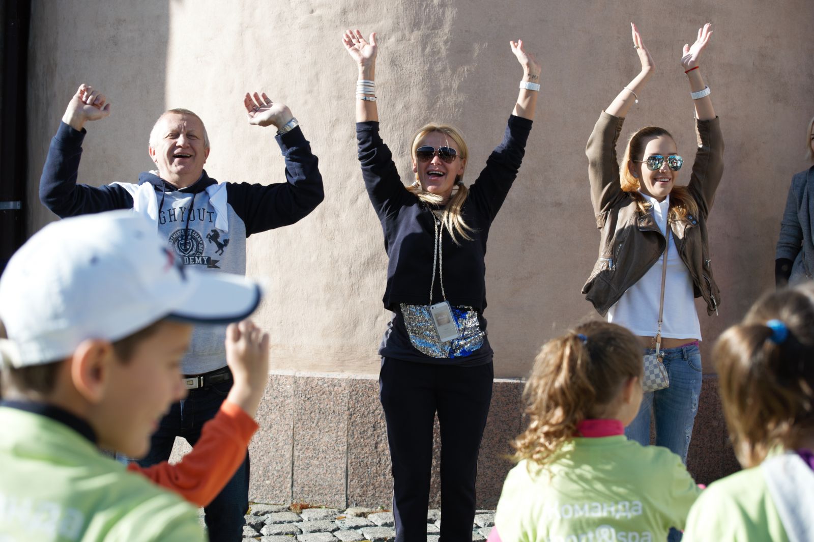 Состоялся спортивный марафон для детей с зоны АТО и сирот